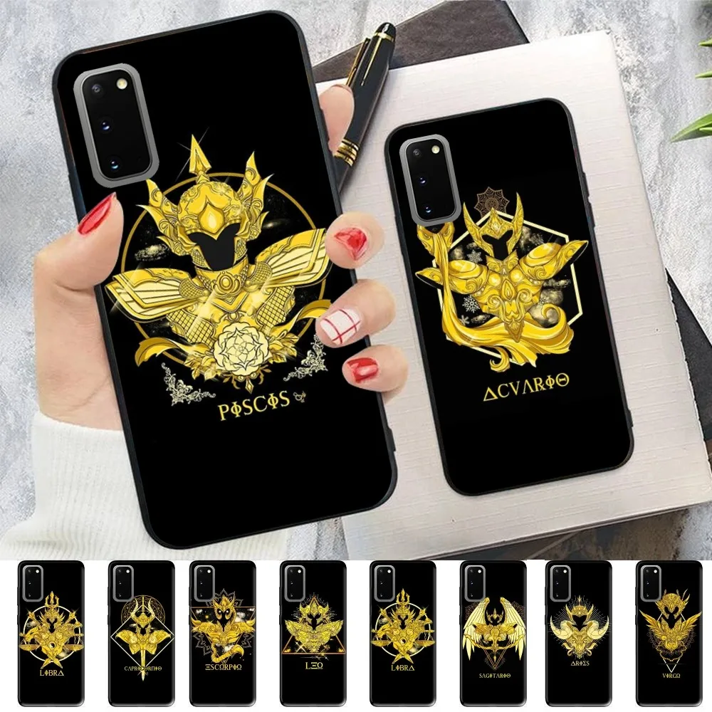 S-Saint S-Seiya Z-Zodiac Logo Phone Case For Samsung S 9 10 20 21 22 23 30 23 24 Plus Lite Ultra FE S10lite Fundas