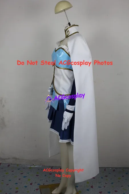 Puella Magi Madoka Magica Sayaka Miki Cosplay Costume acgcosplay include boots covers