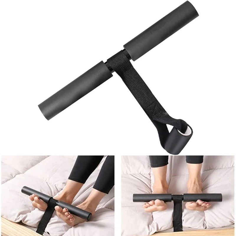 Home Sit Up Bar Sport Training Fitness Equipment Bed Door Sit-up Aids Body Stretching Accessory Abdominal Core Workout Equipment