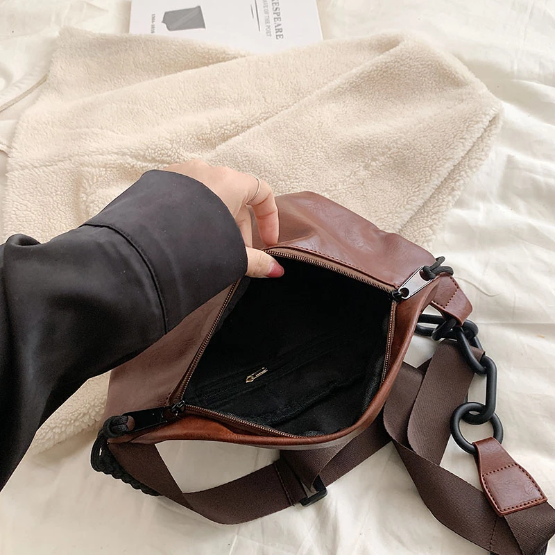 Luxury Female Belt Bags Fashion Leather Fanny pack High quality Designer Shoulder Crossbody Chest Bags Handbags Ladies Waist Bag