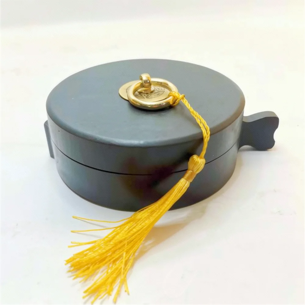Professional Inkstone For Yushuihu Calligraphy Essential Creative Stone Design With Lid Moisture Lock Writing Practice
