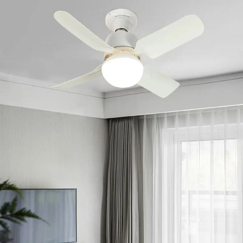 

Quiet Ceiling Fan With Light Mute Enclosed Fan Remote Control Outdoor Ceiling Fans Quiet Reusable Air Cooler 2 In 1 Ceiling Fan