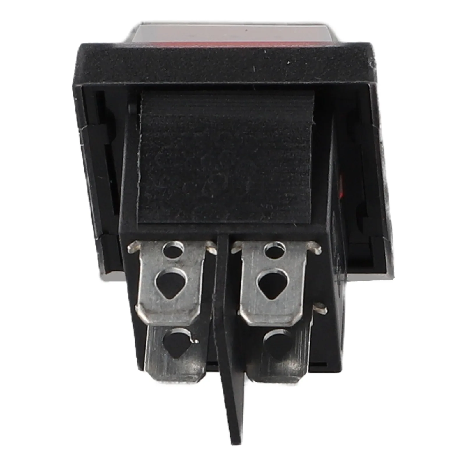 Rocker Switch With Waterproof Cover Device Switch 2 Poles (4 Pins) 16A 250V Rocker Power Button Switches Plastic, Metal Material