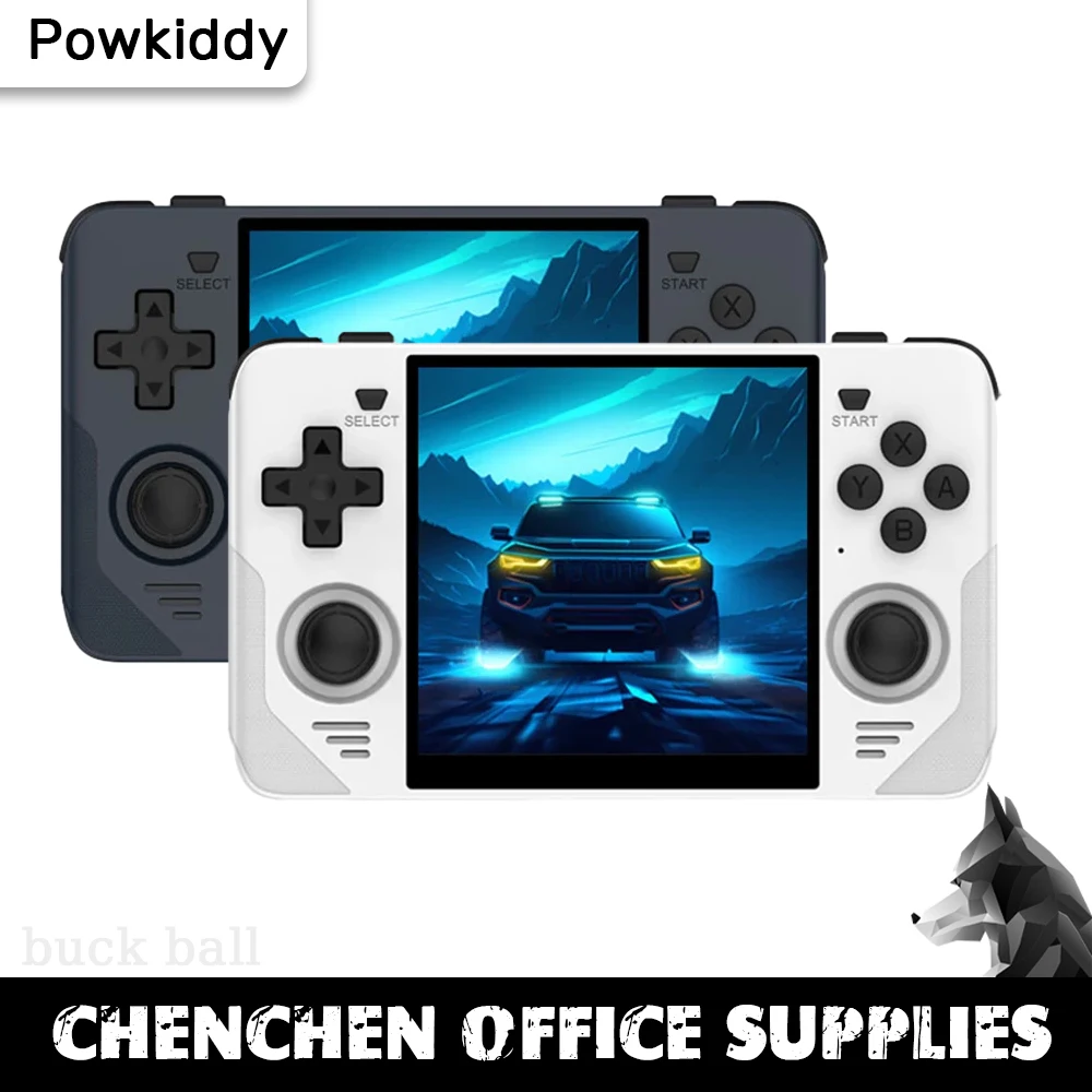 

Powkiddy RGB30 Handheld Game Consoles Retro 4 Inch IPS Screen HD 720*720 Wifi Rk3566 Open-Source Pocket Video Game Consoles Gift