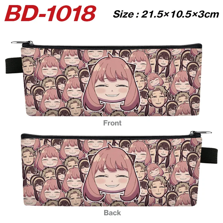 SPY×FAMILY Animation Derivative  Pencil Bag Stationery Cartoon Storage Bag Student Supplies Pencil Pouch