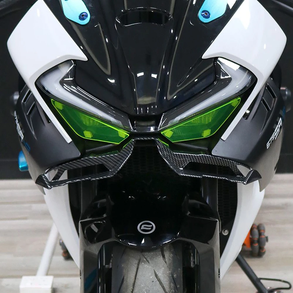 Front Fairing Winglet Lower Beak Nose Wing Shell Cover Protection Guard Kit Motorcycle For CFMOTO 675 SR 675SR-R 675SR 2024 2025
