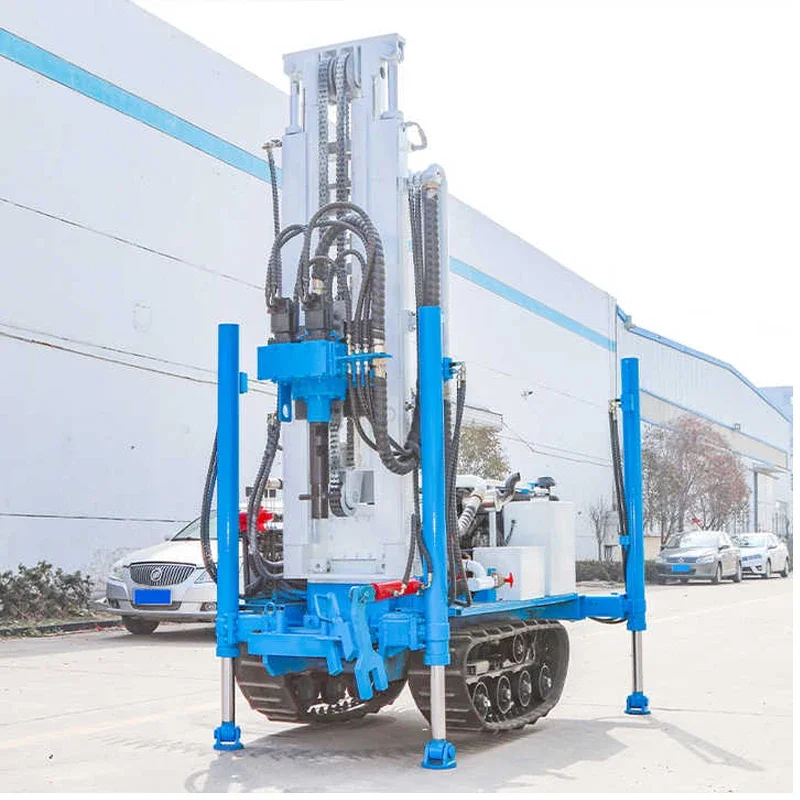 New Popular Portable 150 Meters Top-ranking Water Well Rotary Drilling Rig Machine For Sale