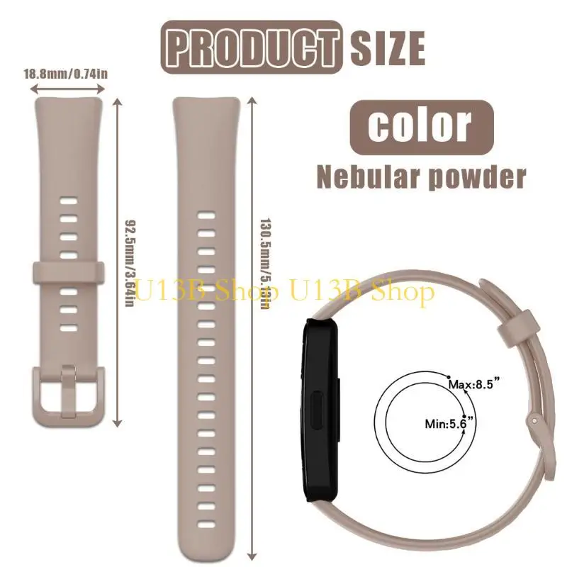 Elastico impermeabile in silicone U13B Servizio Servizio Affermata per uso quotidiano Resistente all'usura per Band8/9