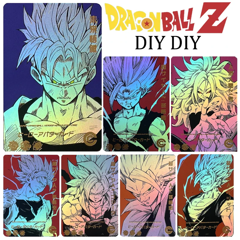 

Dragon Ball DIY CARDS HOMEMADE Monkey king krillin Kame Sennin Bulma Christmas Birthday Gift Collection Cards Yamcha