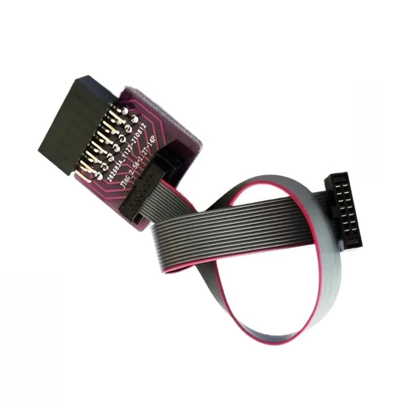Looook Store MSP430 JTAG Adapter Cable 10Pin To 1.27mm Pitch Board Jlink 14Pin To 14Pin Interface Conversion Debug Hardware