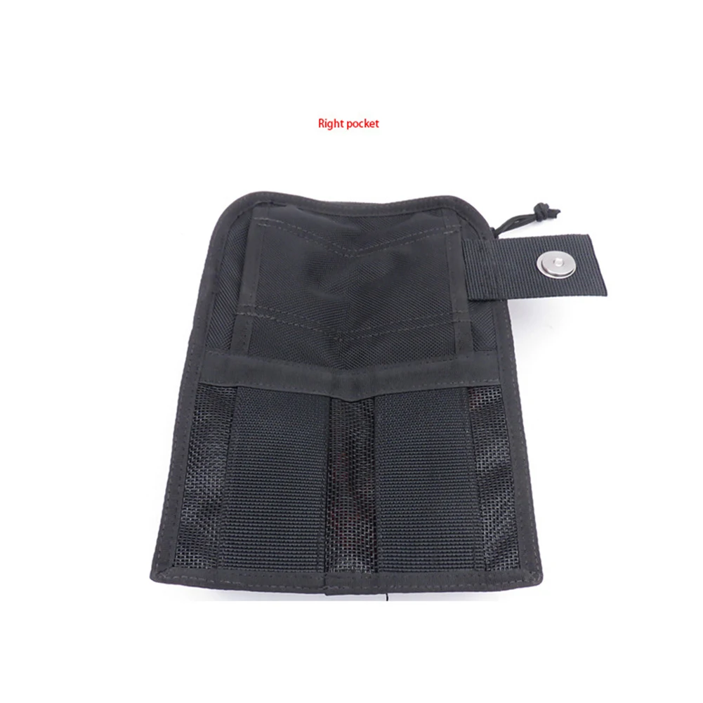 Thigh Attachment Diving Storage Bag 1680D Nylon Material Heavy Duty Fastener Lightweight Design For BCD Scuba Diving Storage Bag