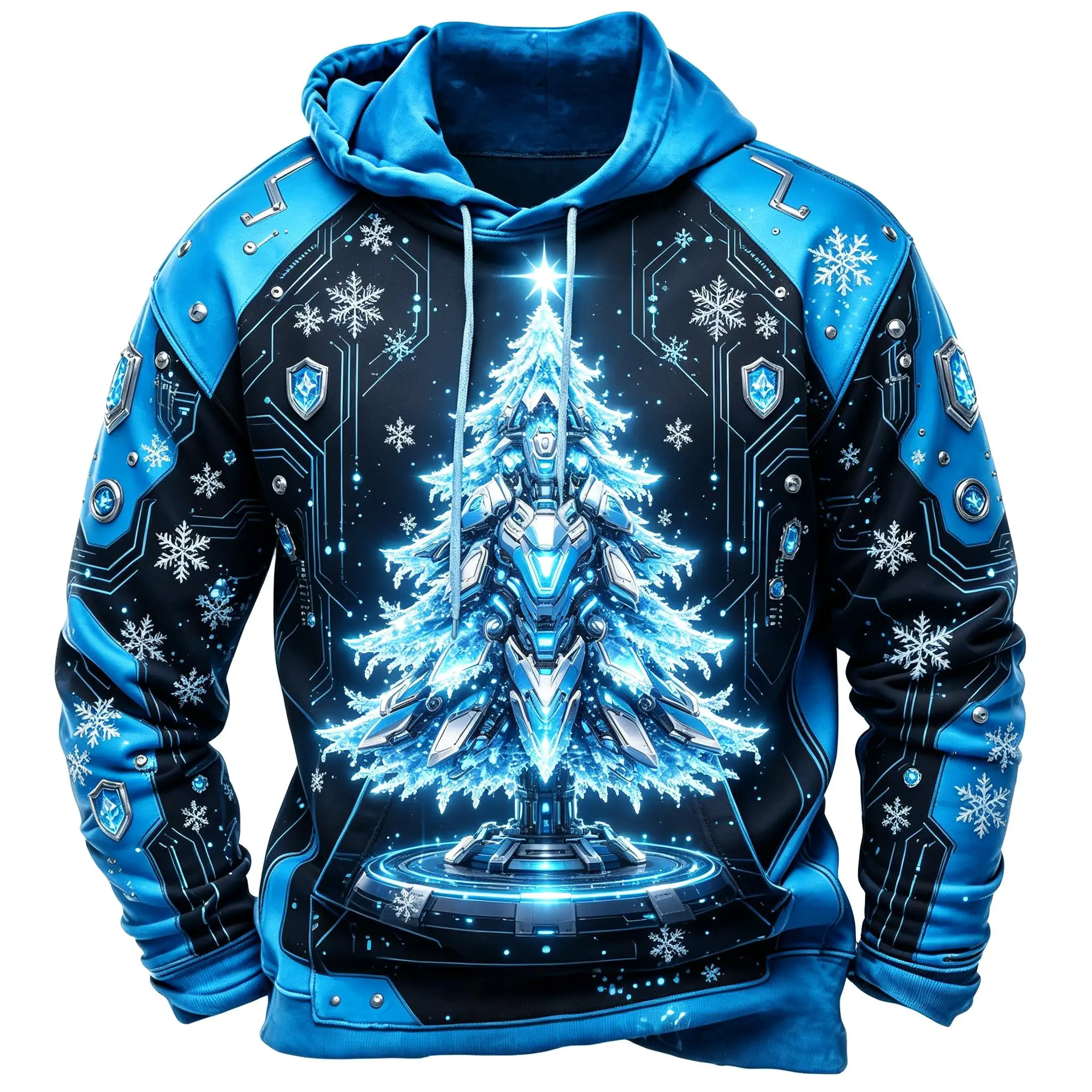 2026 Men Thin Sweatshirt Autumn Winter Hoodie Xmas Forest Deer Cabin Animal Graphic Print Long Sleeve Male Tops Men's Clothes