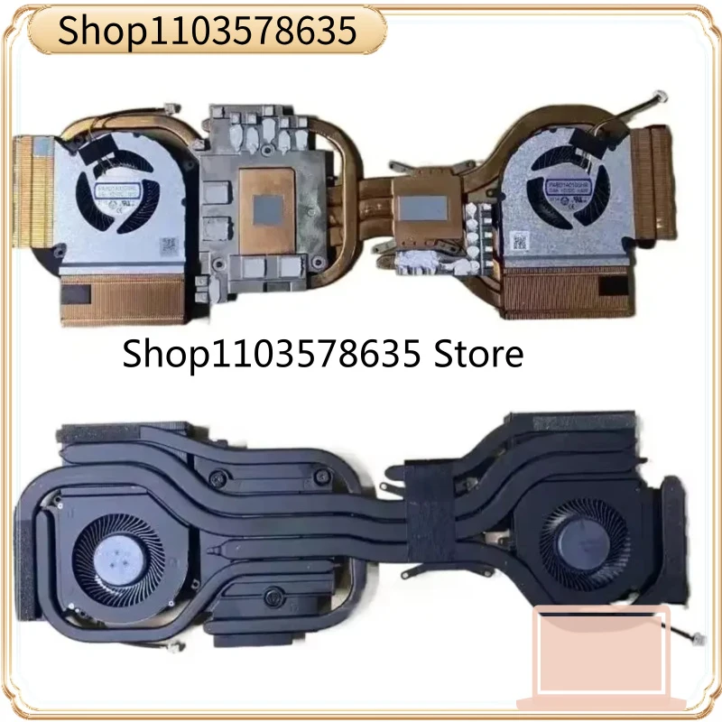 Complete Cooling Heatsink Fan for MSI Raider GE68 Vector GP68HX N509 N510 Laptop