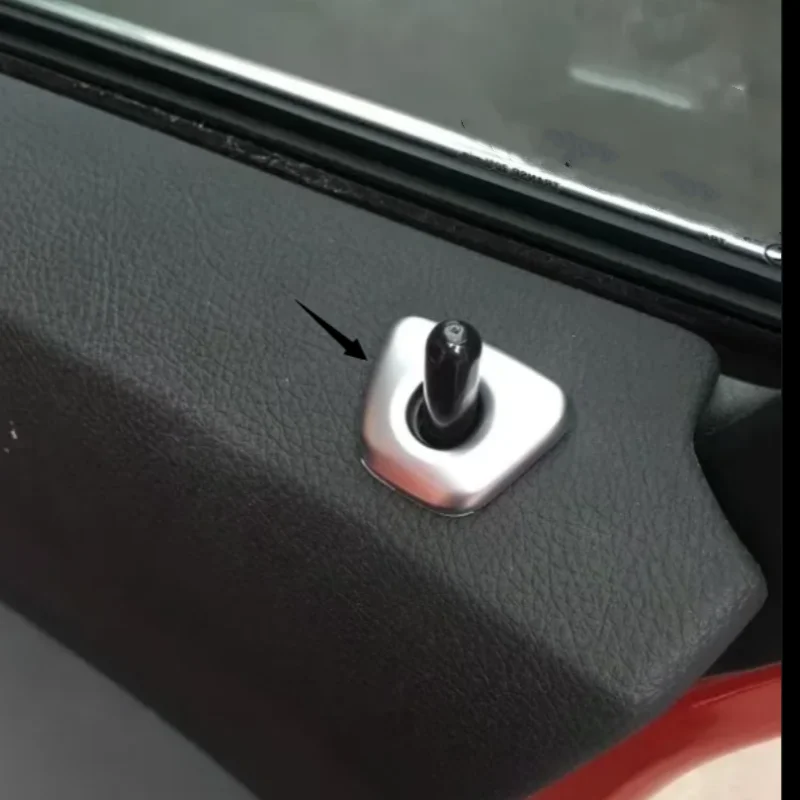 

ABS Chrome front upper exhaust cover trim/outlet center trim/Inner door lock cover suitable for BMW 1 Series 2017-2021