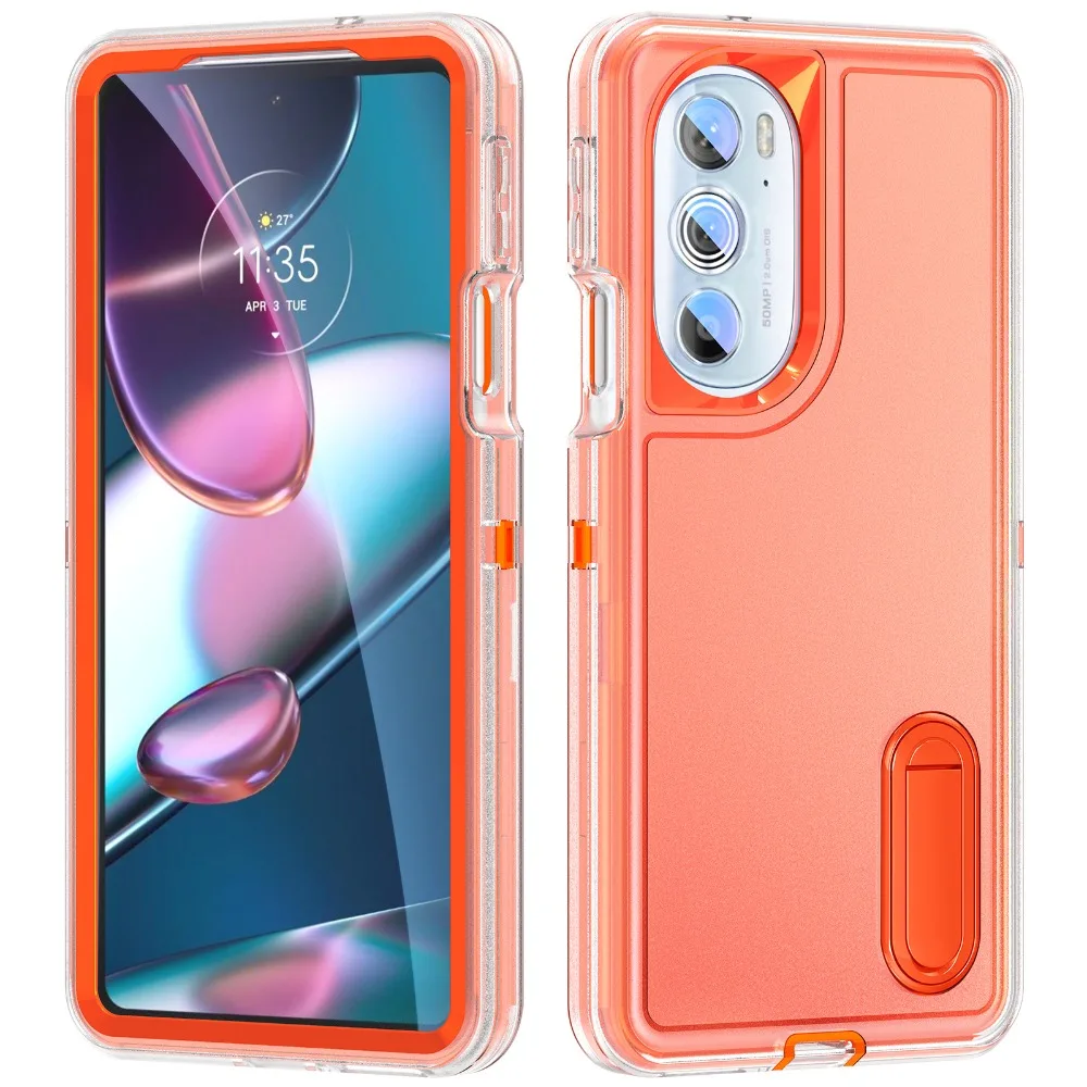 Capa Robusta de Alta Resistência para Moto G Power 5G 2026 2025 2024 G Play 2026 2024 2023 Estilo Ott com 3 Camadas à Prova de Choque e Suporte Integrado