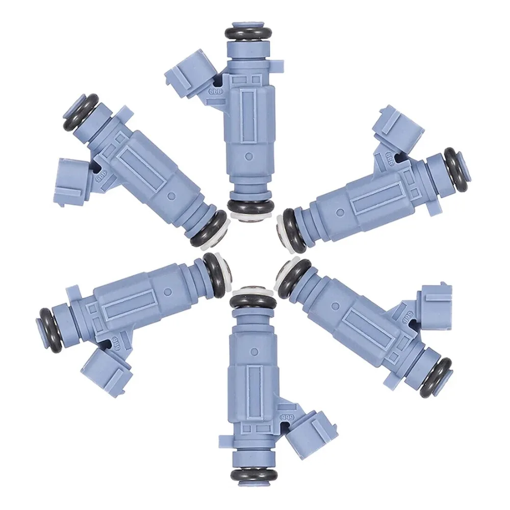 6 ชิ้น/ล็อตหัวฉีดน้ำมันเชื้อเพลิง 35310-38010 สำหรับฮุนไดซานตา XG350 โซนาต้าสำหรับเกีย อามานติ ออพติมา โซเรนโต เซโดนา 2.4L 3.5L 3531038010