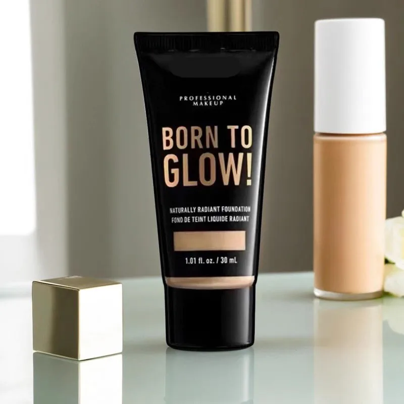 30ml Flawless Liquid Foundation Born to Glow Naturalnie rozświetlający matowy korektor Odżywczy, długotrwały makijaż twarzy Kosmetyki