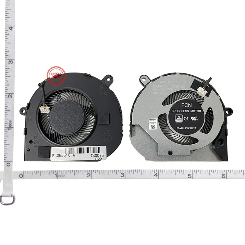 

GZEELE New Laptop Cooling Fan For DELL Precision 3540 M3540 Latitude 5510 06T7HN 0G8RWX