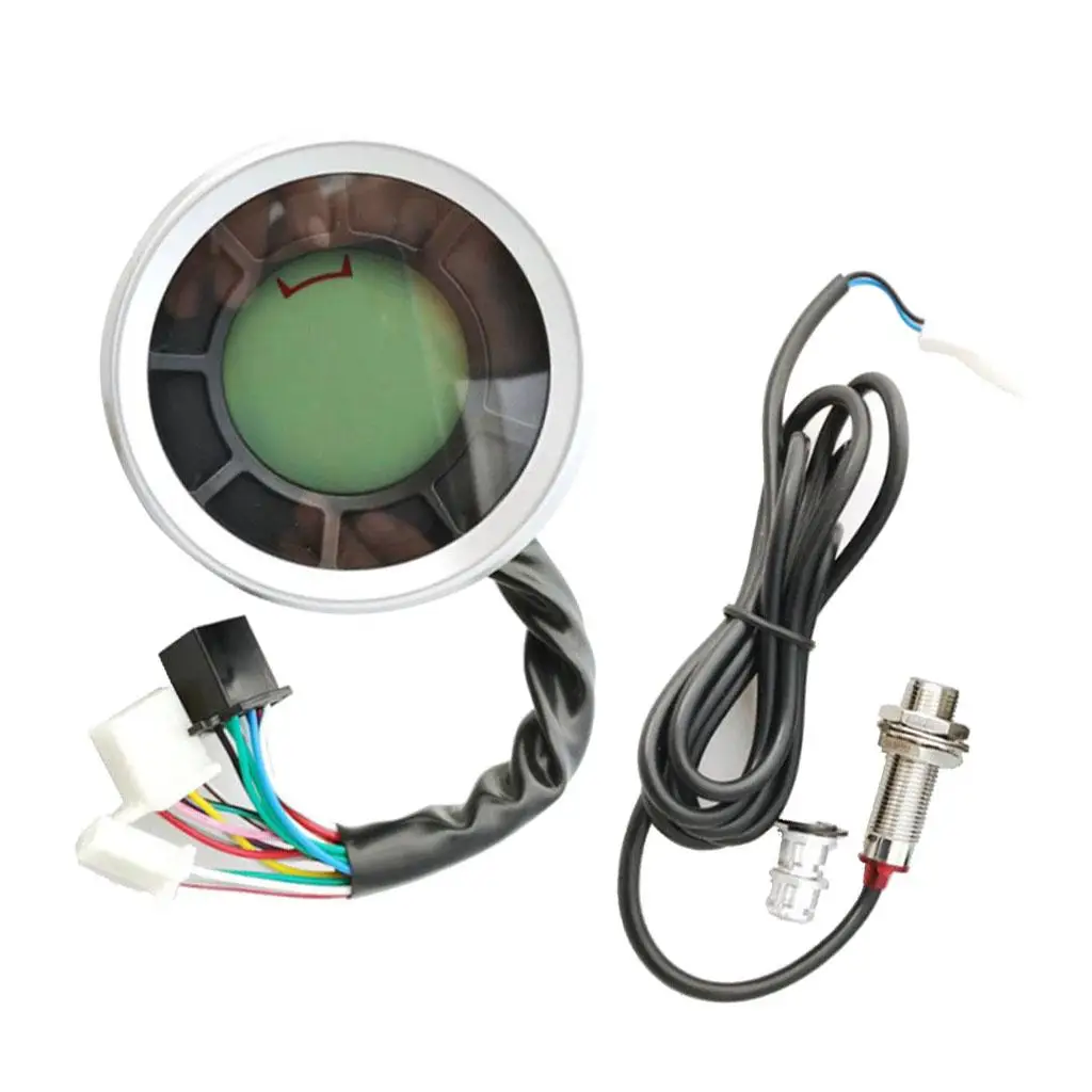

12000RPM 199km/h Motorcycle LCD Digital Speedometer Odometer 1/2/4 Cylinder