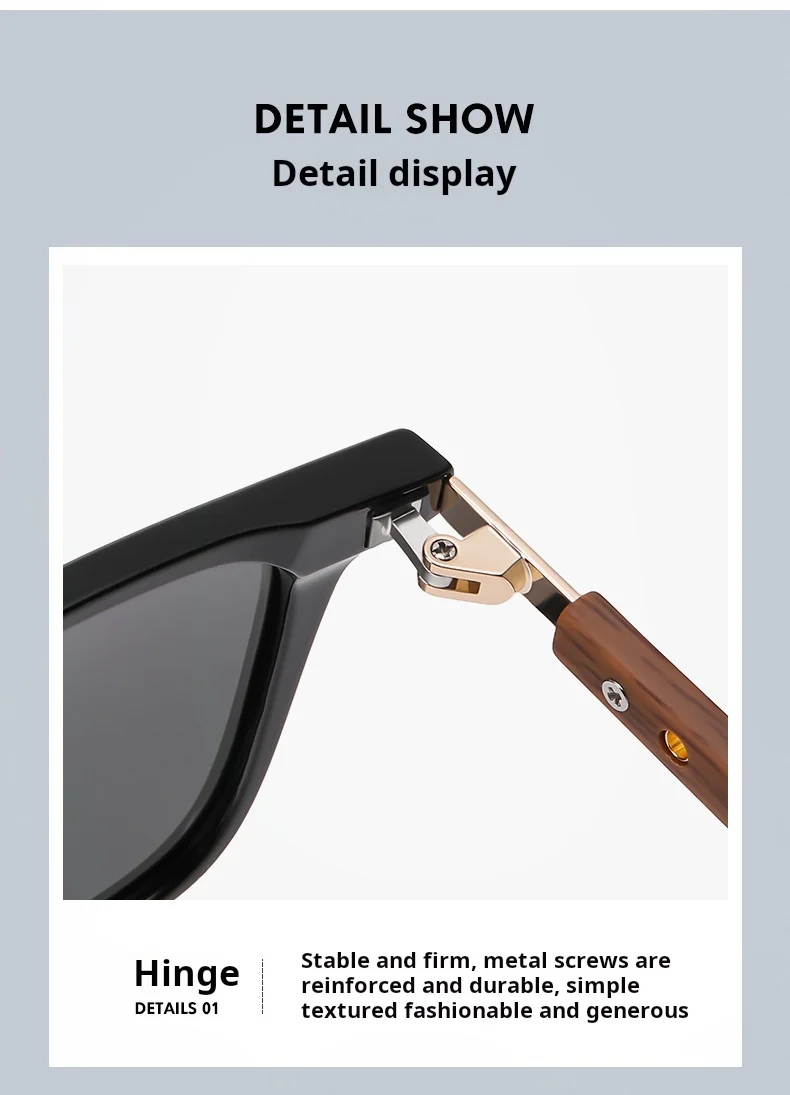 Lzabella Neue polarisierte Sonnenbrille für Herren, modische Outdoor-Fahrbrille, blendfreie Brille, Damen-Sonnenbrille 280876 – Detail 8