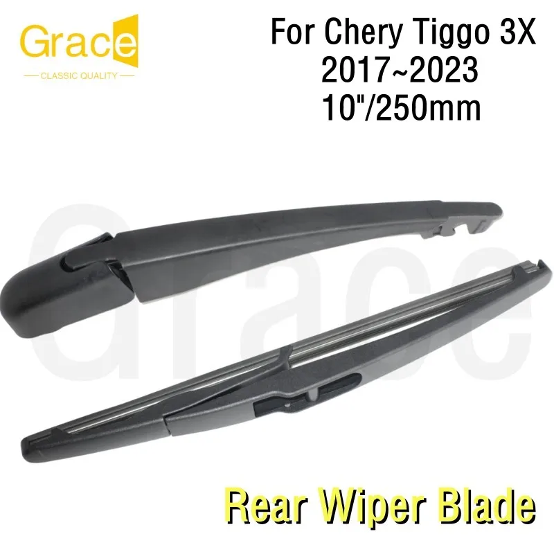 

Rear Wiper Blade For Chery Tiggo 3X 10"/250mm Car Windshield Windscreen Rubber 2017 2018 2019 2020 2021 2022 2023