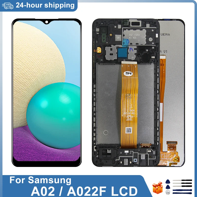 CHOICE For Samsung Galaxy A02 Display SM-A022F SM-A022M LCD Touch Screen Digitizer Display For Galaxy SM-A022G/DS LCD SM-A022G