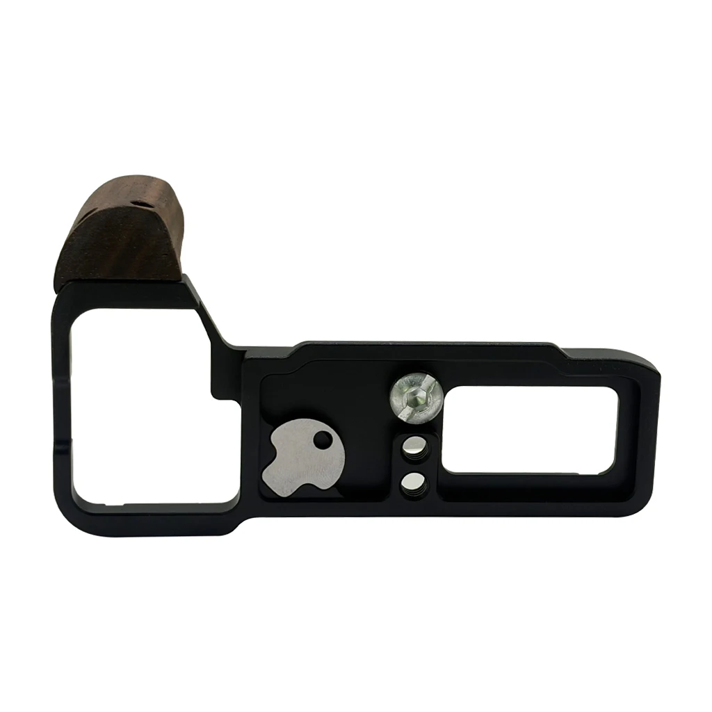 BGNing A7C2 A7CII A7CR Schnellwechselplatte L-Halterung Holzgriff Vollständige Abdeckung Kamerakäfig für Sony A7C SLR Handgriffhalter – Detail 5