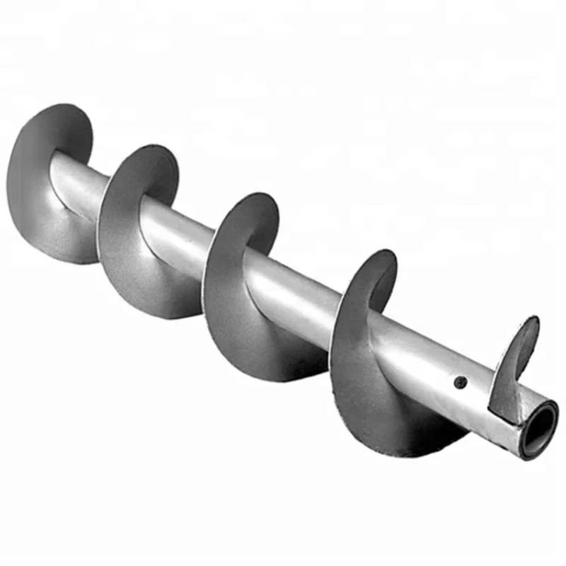 Stainless steel cast iron low carbon steel auger for auger conveyor, auger material handling equipment parts
