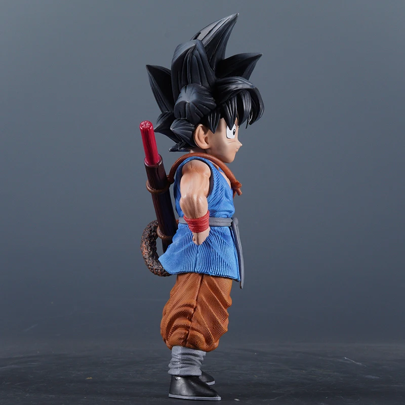 Dragon Ball Gt Sun Goku Training 19cm Figurka Pvc Model Cute Anime Action Kakarotto Figurka Kolekcjonerska Ozdoby Dziecko Zabawki Prezent