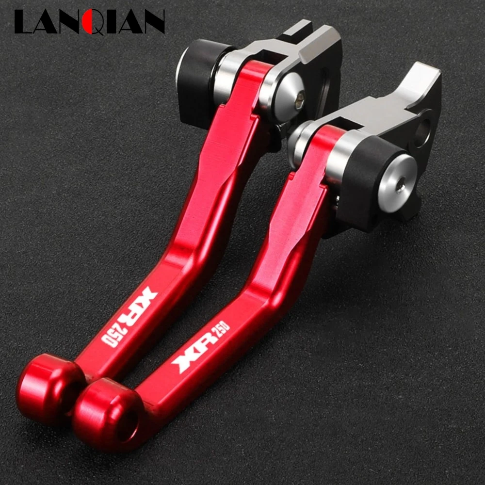 

XR 250 Motocross Aluminum Alloy Folding Pivot Brake Clutch Levers Handle For HONDA XR250 MOTARD 1995-2007 Off-Road Pit Dirt Bike