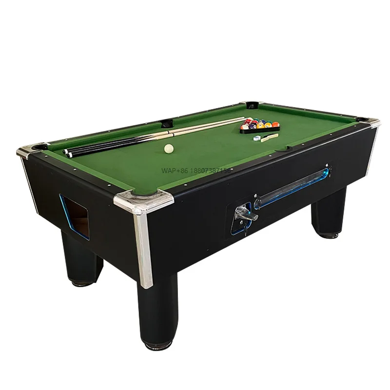 

7ft/8ft Coin Pool Table Coin-operated System Billiard Table