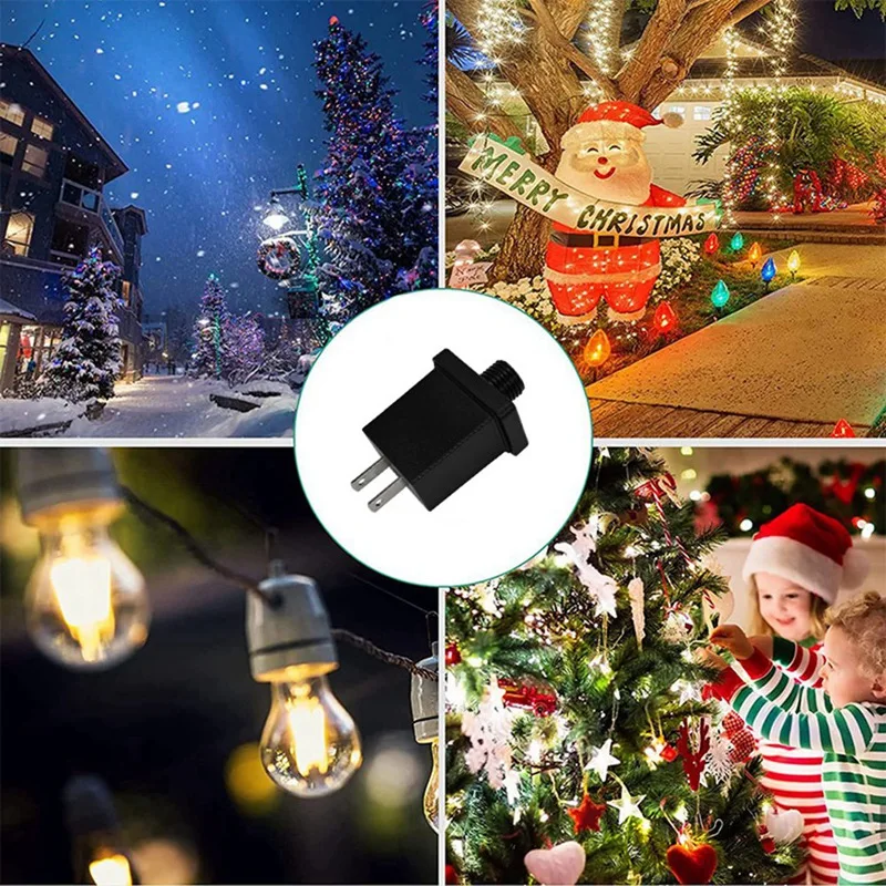 4.5V 3.6W Plug LED Power Supply LED Transformer Plug Adapter IP44 Waterproof Power Christmas Lamp Adapter EU PLUG