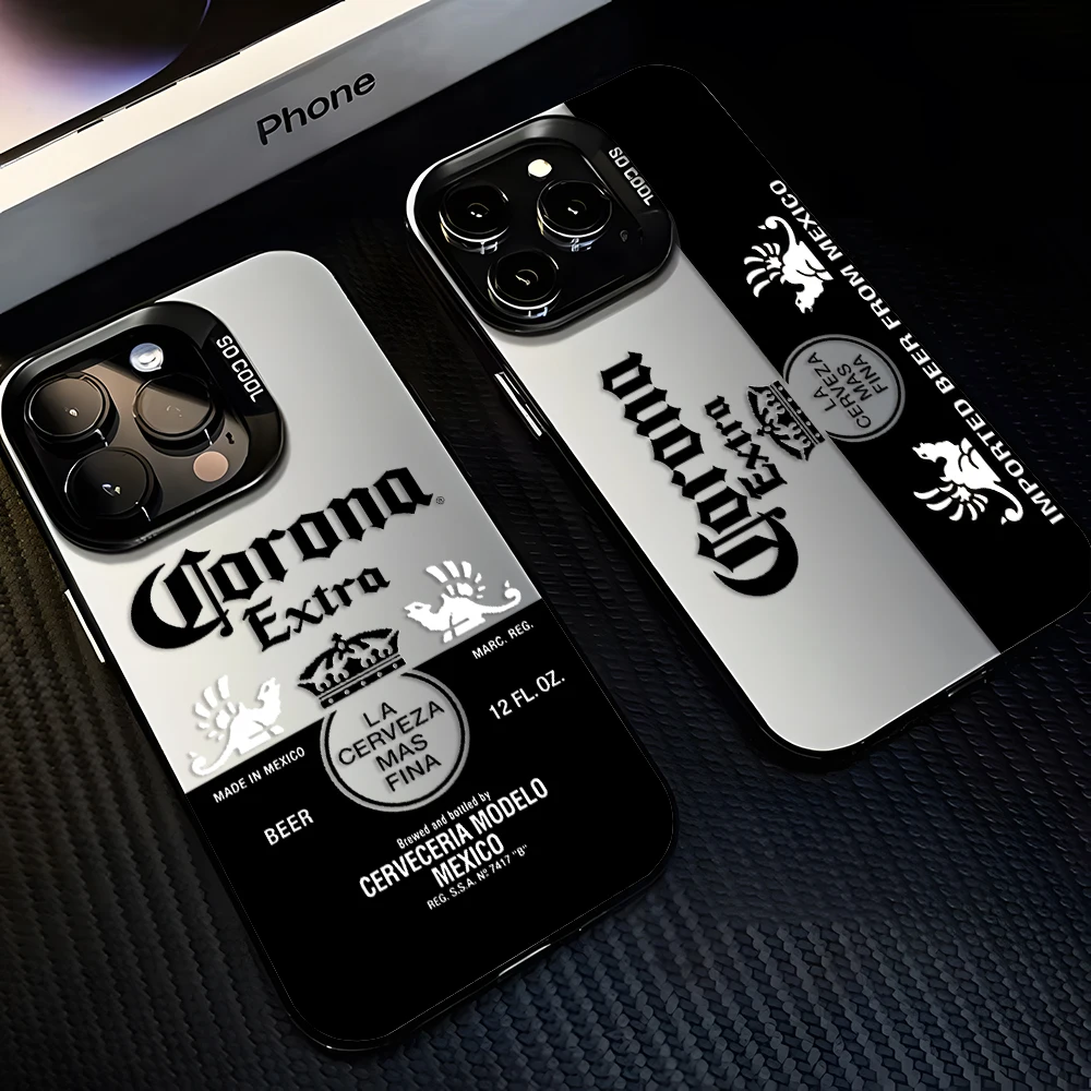Creativestylish Phone Case for Samsung Galaxy S26 S25 S24 S23 S22 S21 S20 Note20 FE Ultra Edge Plus 4G 5G Anti Fall  Beer-Logo