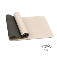 Women's yoga mat non-slip environmental fitness mat Pilates professional TPE yoga mat exercise mat