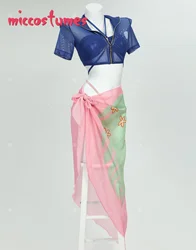 HAIKYUU Anime Derivative Swimsuit Sexy Mesh Top and Bottoms Two-Piece Bathing Suit with Cover-Up Top and Chiffon Wrap Skirt