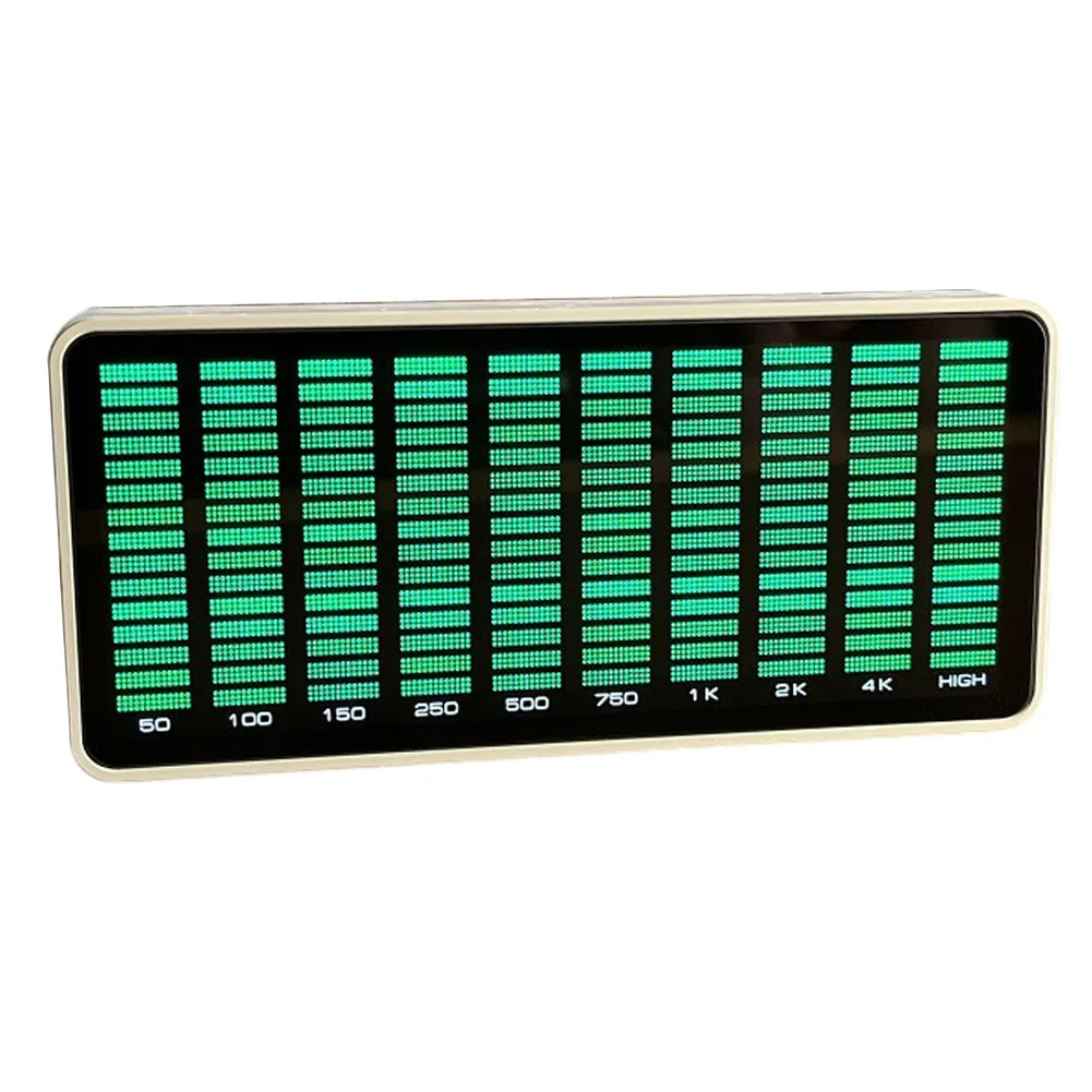 AK1016 مؤشر مستوى الصوت التحكم الصوتي عرض طيف الموسيقى نوع C سطوع قابل للتعديل لصور الصوت