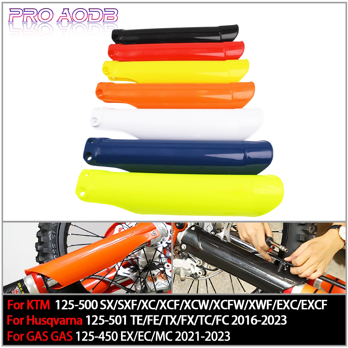 

Motorcycle Fork Protection Cover Shock Absorber Guard For KTM EXC EXC-F SX SX-F XC XC-W XCF-W 125-500 2016-2021 2022 2023