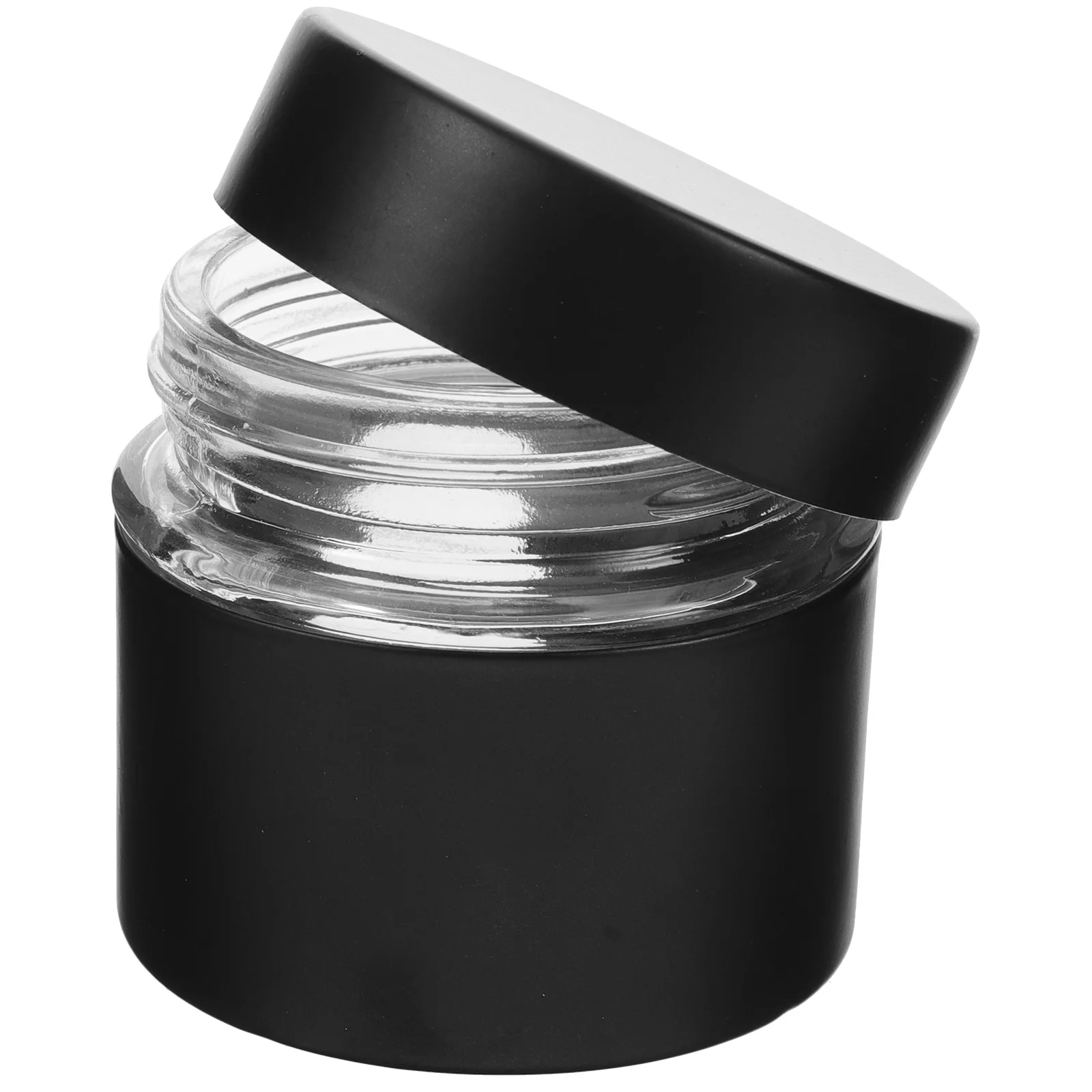 

Chic Tea Canister Airtight Stainless Steel Glass Storage Jar Portable Household Multi-Function Kitchen Decor Travel