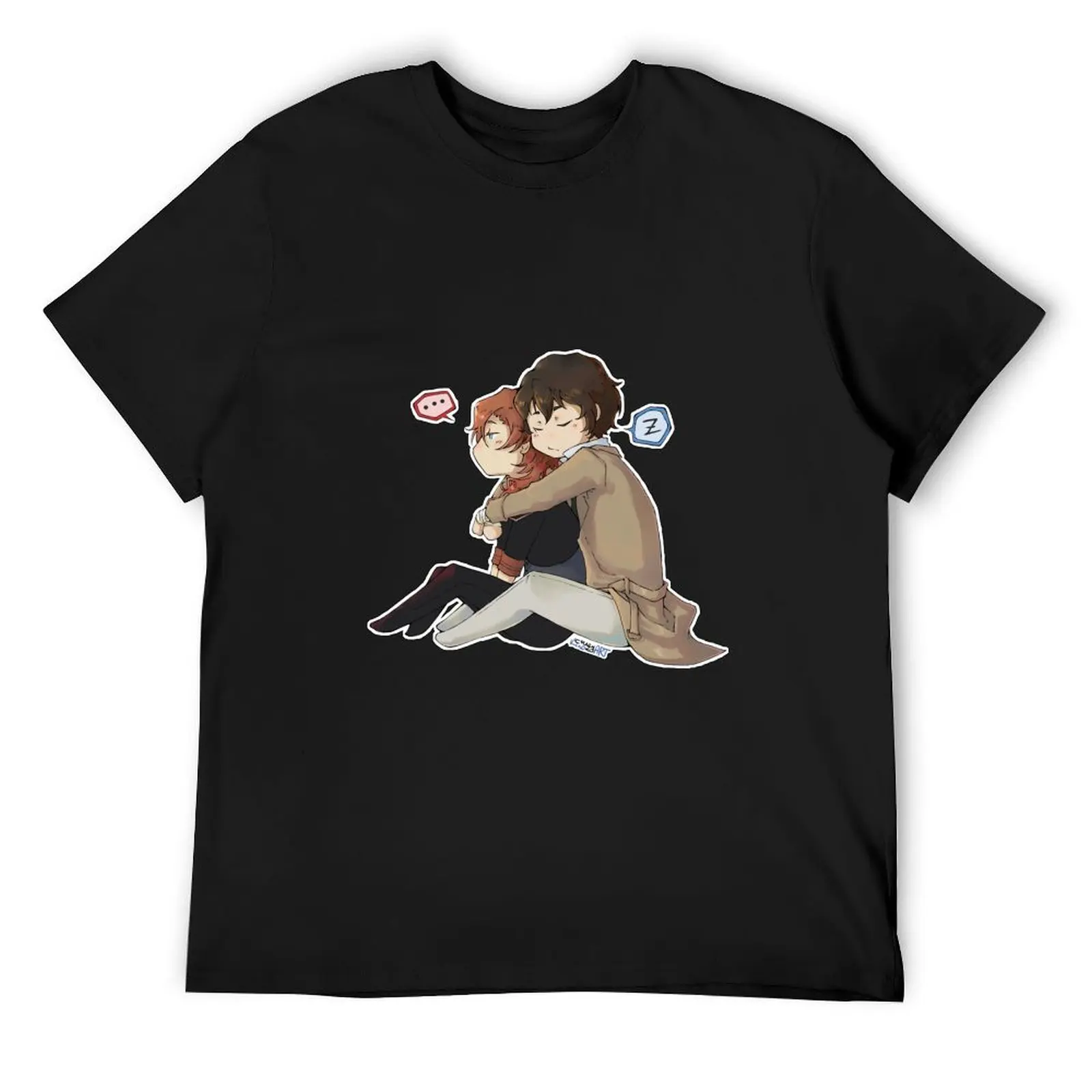 

Chibi Soukoku T-Shirt sports fans quick-drying animal prinfor boys summer clothes fitted t shirts for men