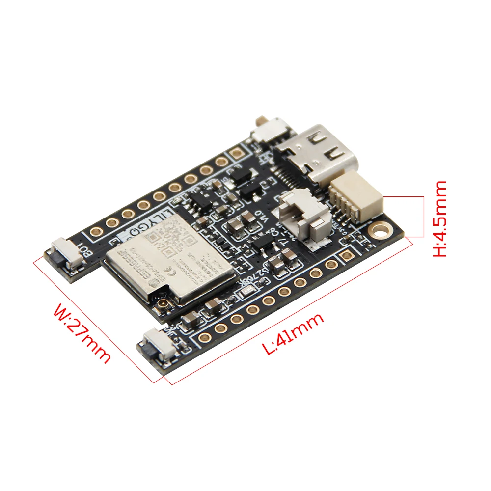 LILYGO® T7-C6 ESP32-C6-MINI-1 Modules With Charging Chip TP4065 Wireless Protocol WiFi 6 Bluetooth 5 Onboard BOOT Reset Switch