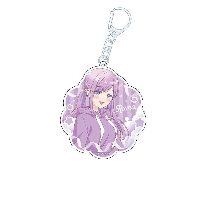 There Is No Romantic Comedy Between Childhood Friends 6cm Shio Minamo Haru Hinata Acrylic key chains bag decorations