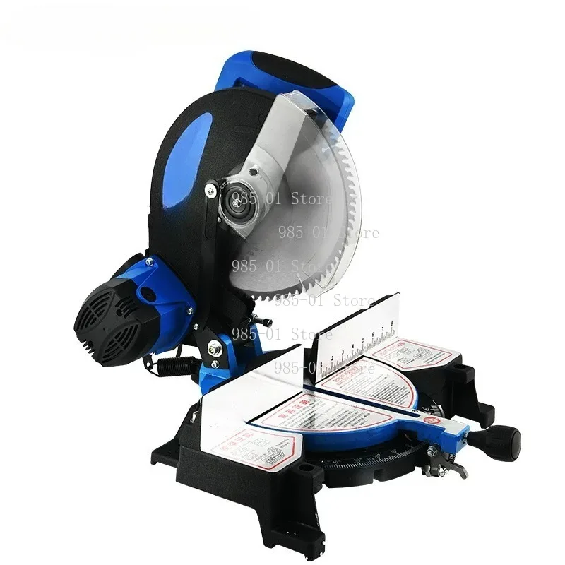 110V High-Precision Circular Saw Machine, 45 Degree Angle Miter Multifunctional Aluminum Profile Household Saw