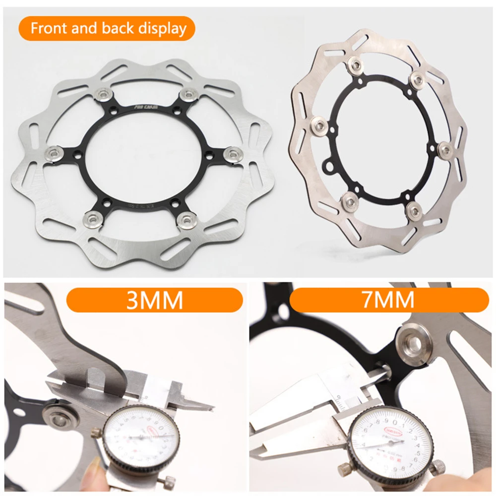 270MM Front Floating Brake Disc Rotor For YAMAHA YZ WR 250 250F 426F 450F For Suzuki DRZ 400 400S 400E RM 125 250 DR400Z DR250R