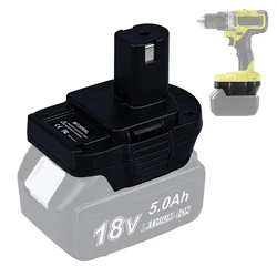 MT20RNL Adapter Convertor for Makita 18V Li-ion Battery Convert To RYOBI 18V ONE+ Li-ion Battery Replacement for Ryobi Tool Use