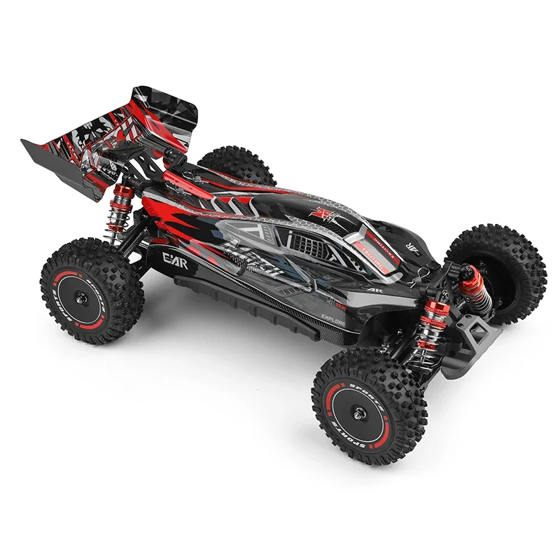 Newest WLtoys 124010 V8 1/12 2.4G Racing RC Cars 4WD 550 Motor 55Km/H High Speed Remote Control Car Off-road Drift Toys