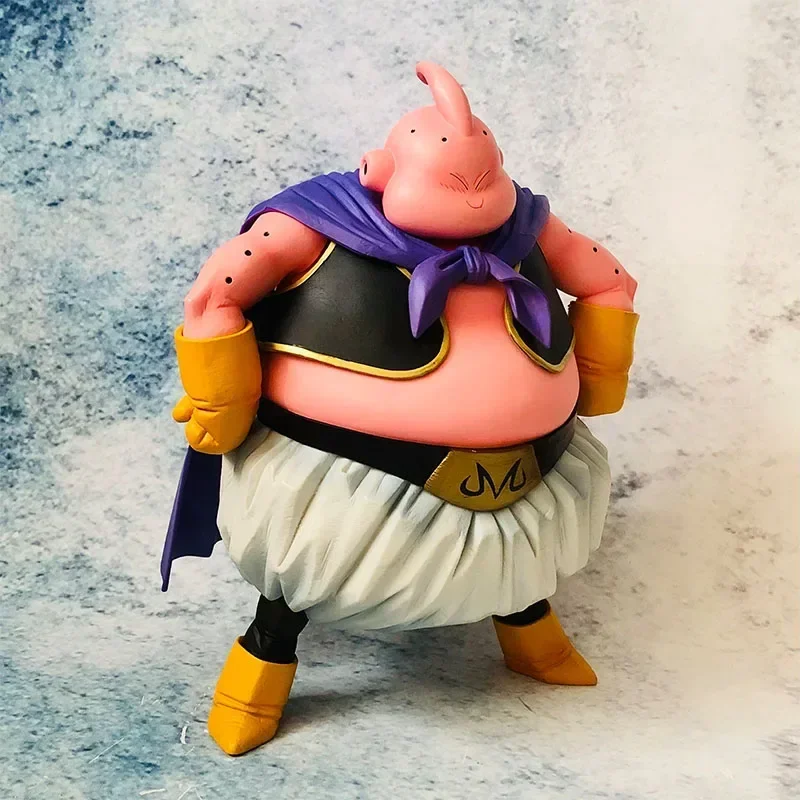 Dragon Ball Doll 28cm Fat Bu Ou Three Cute Angry Expressions Replaceable Handmade Pvcmodel Desktop Collectible Model Toys Gifts