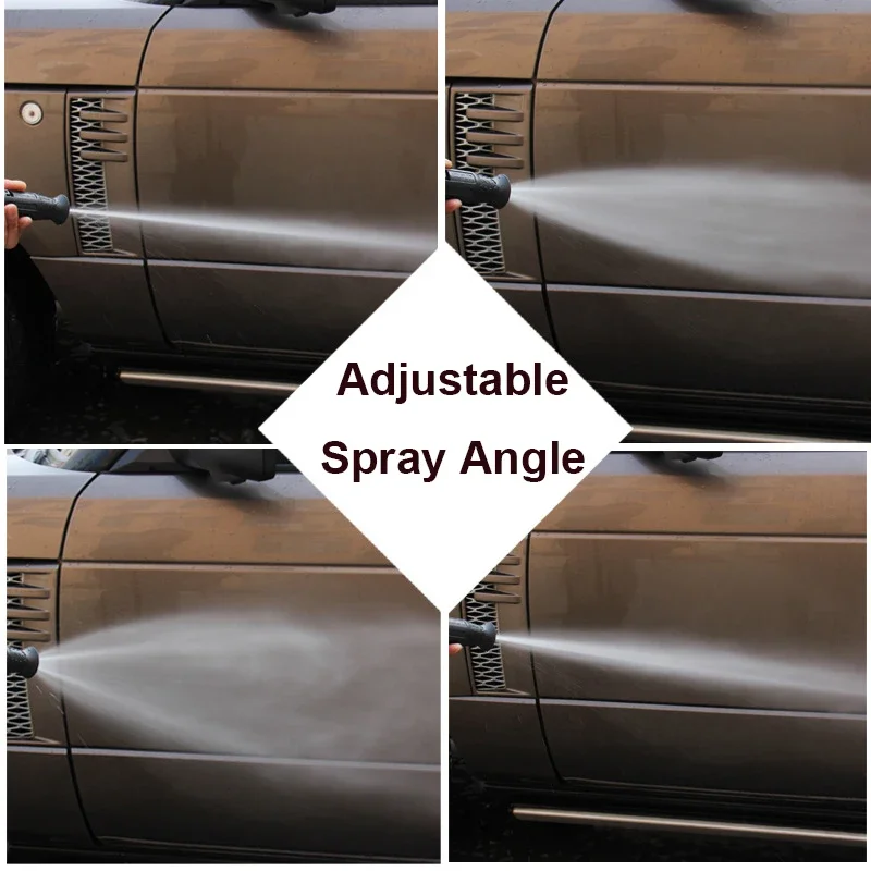High Pressure Car Wash Spray Gun Duckbill Cleaning Machine Rotating Adjustable Spray Nozzle Portable High-pressure Water Gun