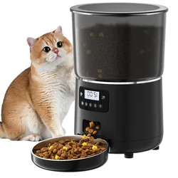 Automatic Cat Feeder,Smart app-controlled dry food dispenser for dogs and cats,Detachable for Easy Clean