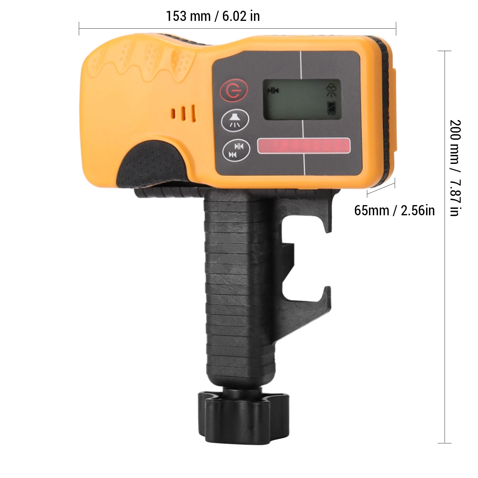 Moderne 635nm Rotlicht-Laser-Nivelliermaschine mit automatischer Selbstnivellierung, einstellbarer Rotationsrichtung, Geschwindigkeit und Winkel, 500m Arbeitsabstand – Detail 9