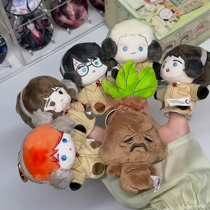 Pop Mart Authentic Harry Potter Herbology Class Series Blind Box Finger Plush Cute Mystery Box Collectible Hermione Plush Dolls